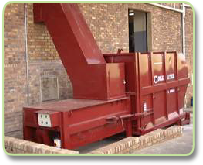 Waste compactor units — example from the Waste Worx range