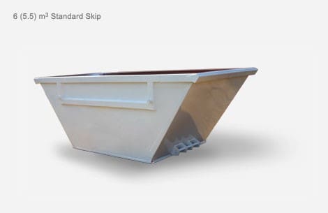 Original illustration of a standard skip